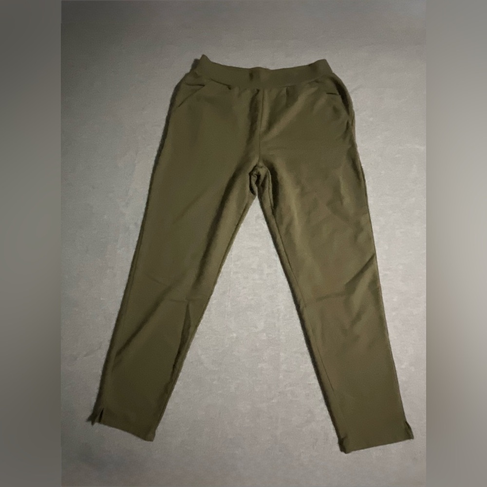 All In Motion Olive Green High-Rise Tapered Activewear Jogger Pants Size M